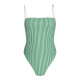 Tommy Hilfiger Γυναικείο ολόσωμο μαγιό Ribbed Texture Scoop Back Swimsuit